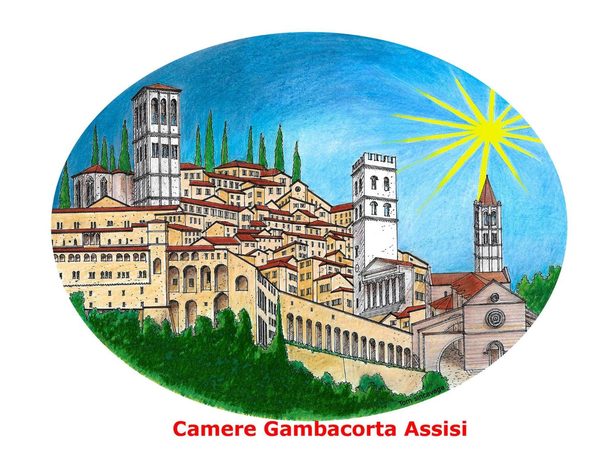 Camere Gambacorta Assisi Eksteriør billede